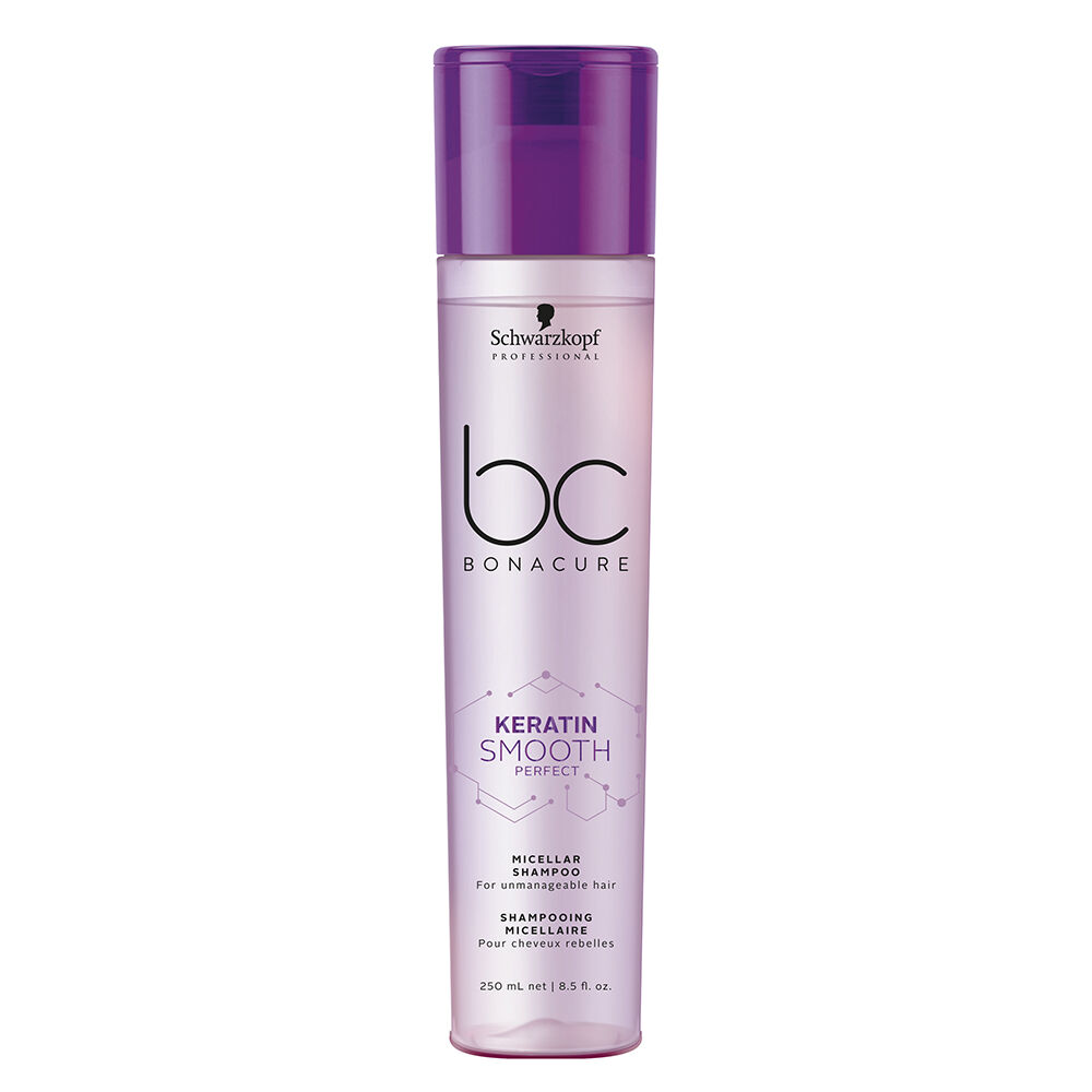 Schwarzkopf Professional Bonacure Keratin Smooth Perfect Micellar Shampoo 250ml Shampoo Salon Services