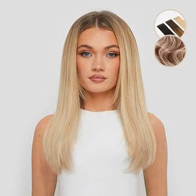 Beauty Works Celebrity Choice Slimline Tape Human Hair Extensions 16 Inch - Honey Blonde 48g