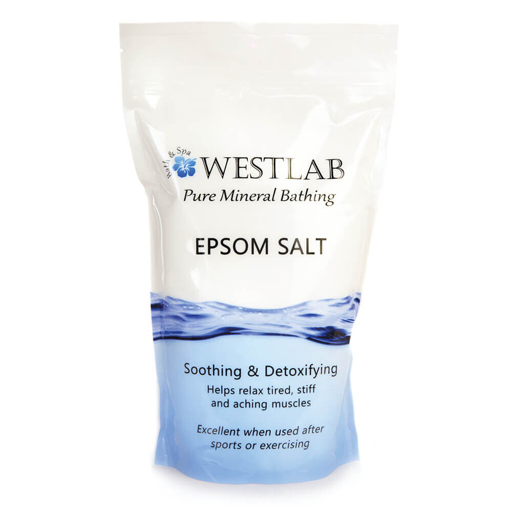 Westlab Epsom Salt 1kg Body Wraps & Treatments Salon Services