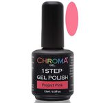 Chroma Gel One Step Gel Polish - Project Pink 15ml