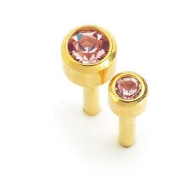 Caflon June Birthstone Ear Piercing Studs 12 pair pack