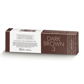 Professional Beauty Systems Eyelash and Eyebrow Tint - Dark Brown 20ml