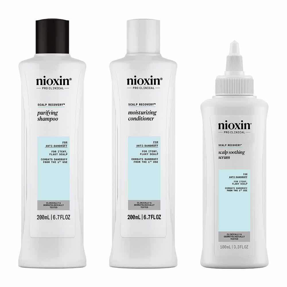 Nioxin Scalp Recovery™ System for Anti-Dandruff & Itchy Scalp Relief Kit Nioxin Scalp Recovery™ System for Anti-Dandruff & Itchy Scalp Relief Kit