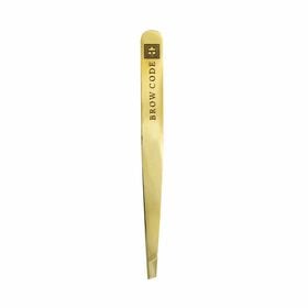 Brow Code Slant Tweezers 100% Stainless Steel 100g