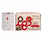 Framar Holly Days Embossed Hair Foil Roll 320 ft.