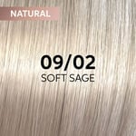 Wella Professionals Shinefinity Zero Lift Glaze - 09/02 Natural Soft Sage 60ml