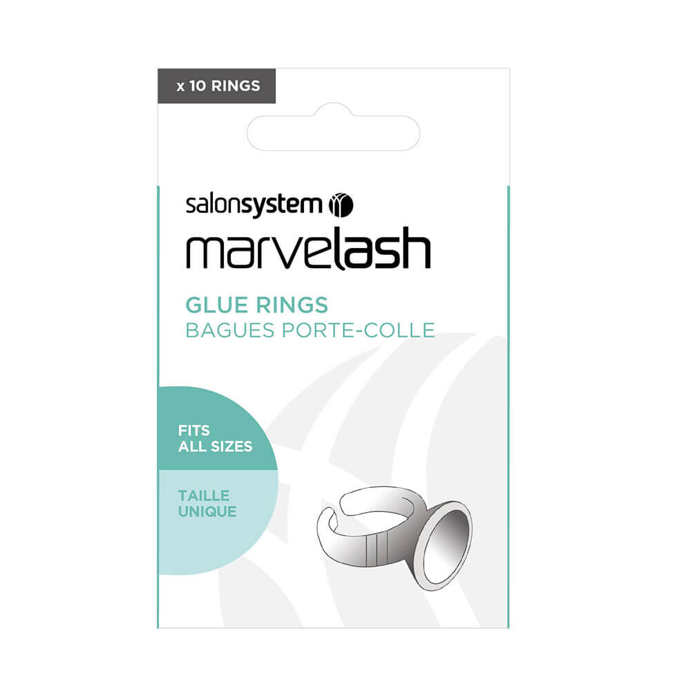 Marvelash Glue Rings Plus 10 Disposable Cups