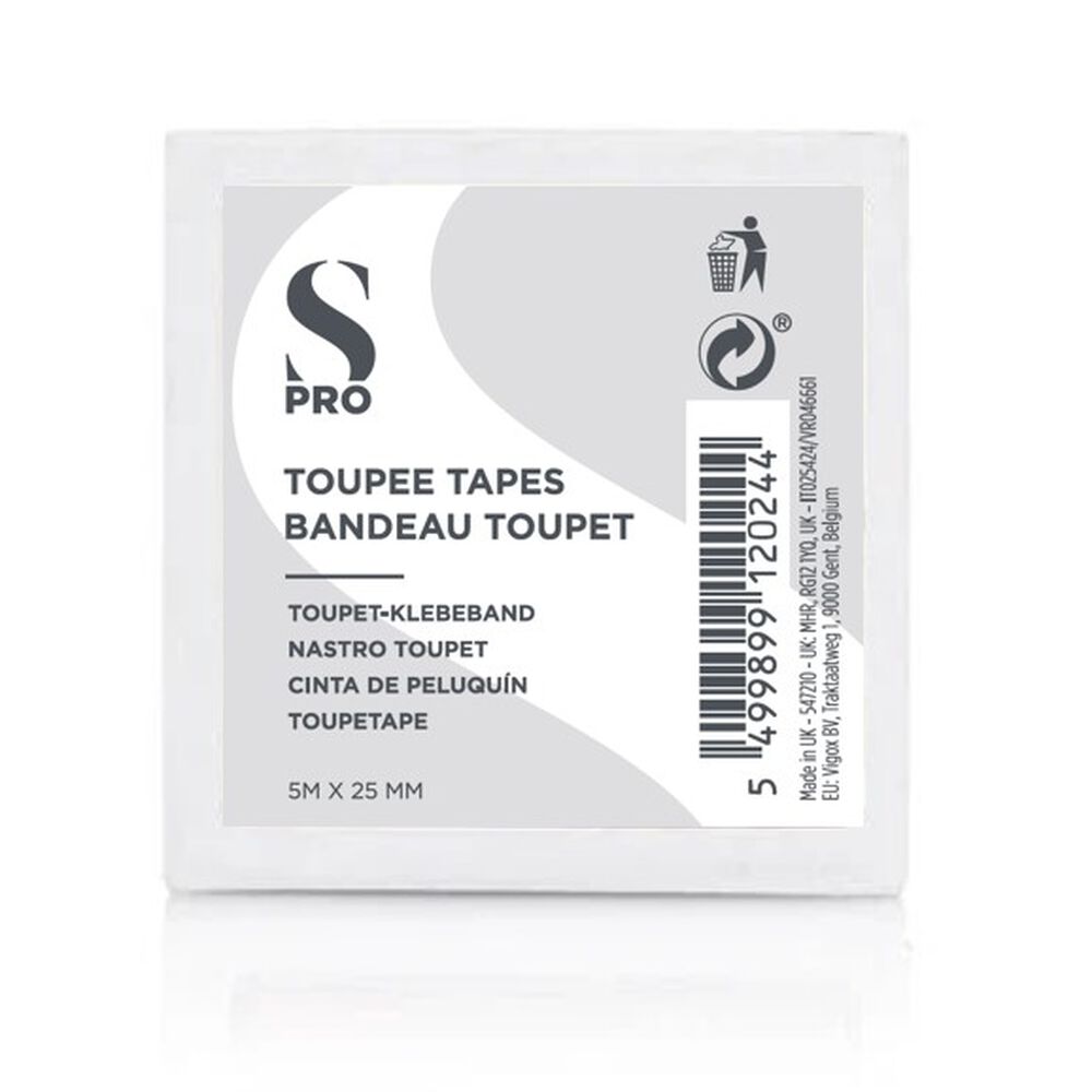 rijst monster oase S-PRO Transparent Toupee Tape, 5m x 25mm | Hair Extensions Tools & Care |  Salon Services