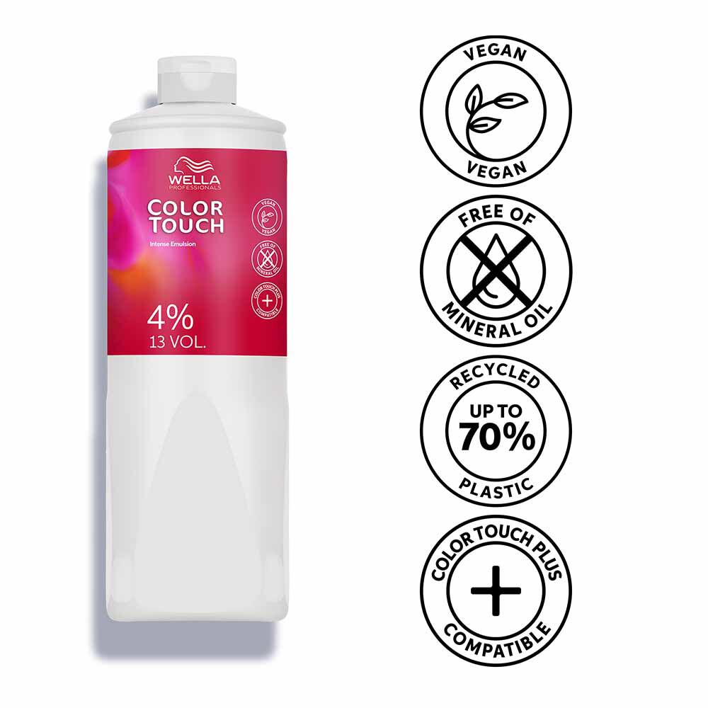 Wella Professionals Color Touch Emulsion Developer 4% 500ml | Bleach ...
