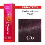 Wella Professionals Color Touch Demi-Permanent Hair Colour - 4/6 Medium Brown Violet 60ml