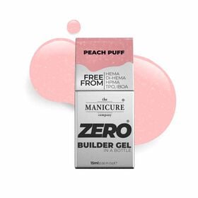 The Manicure Company Zero&trade; Builder Gel In A Bottle - Peach Buff 15ml