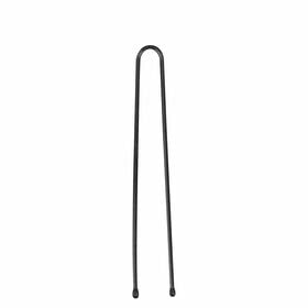 Sibel Metal Straight Bobby Pins 60mm, Black, Pack of 500