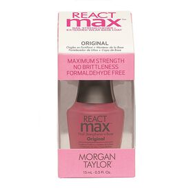 Morgan Taylor REACTmax Nail Strengthener + Extended Wear Base Coat - Original 15ml