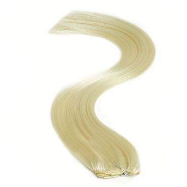American Pride Clip-In Synthetic Hair Extension 18 Inch - 60 Blondest Blonde