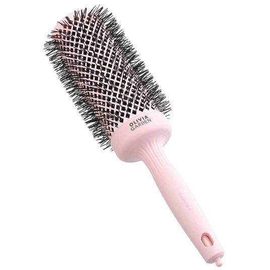 Olivia Garden Expert Blowout Speed Wavy Bristles Pastel Pink 55mm