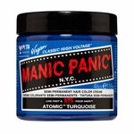 Manic Panic High Voltage Semi Permanent Hair Colour Cream - Atomic Turquoise 118ml