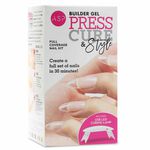 ASP Builder Gel Press Cure & Style, Full Coverage Nail Kit
