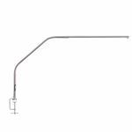 Daylight Slimline 4 Table Lamp - Brushed Steel