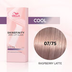 Wella Professionals Shinefinity Zero Lift Glaze - 07/75 Cool Raspberry Latte 60ml