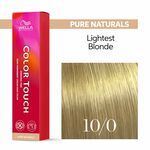 Wella Professionals Color Touch Demi-Permanent Hair Colour - 10/0 Lightest Blonde Natural 60ml