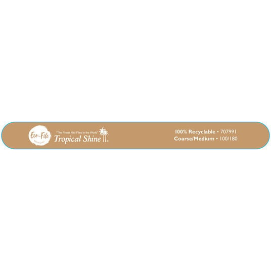 Tropical Shine Eco-File 100/180 Coarse/Medium