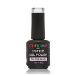 Chroma Gel One Step Gel Polish - Pop Pink Candy 15ml