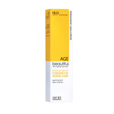 AGEbeautiful Permanent Hair Colour - HLG High Lift Golden Blonde 60ml