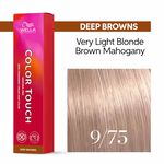 Wella Professionals Color Touch Demi-Permanent Hair Colour - 9/75 Very Light Blonde Brown Violet 60ml
