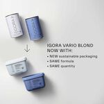 Schwarzkopf Professional Igora Vario Blond Blue Dust-Free Bleach Lightening Powder - Plus 450g