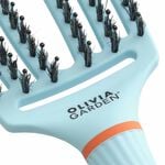 Olivia Garden Inner Child FingerBrush Care Iconic Boar & Nylon - Light Blue