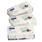 Sibel White Powder Free Latex Disposable Gloves, Large, Pack of 100
