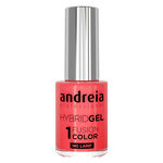 Andreia Professional Hybrid Gel Nail Polish - Fusion Color H33 Bright Coral, 10.5ml