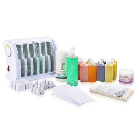 Hive of Beauty Multi Pro Cartridge Roller Wax Starter Kit with Heater