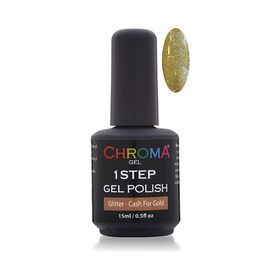 Chroma Gel One Step Gel Polish - Cash 4 Gold 15ml