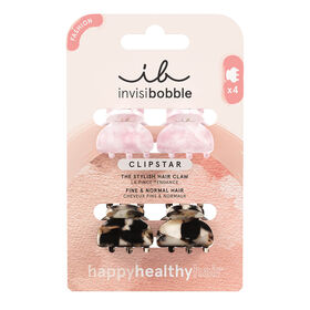 invisibobble ClipStar Petit Four, Pack of 4