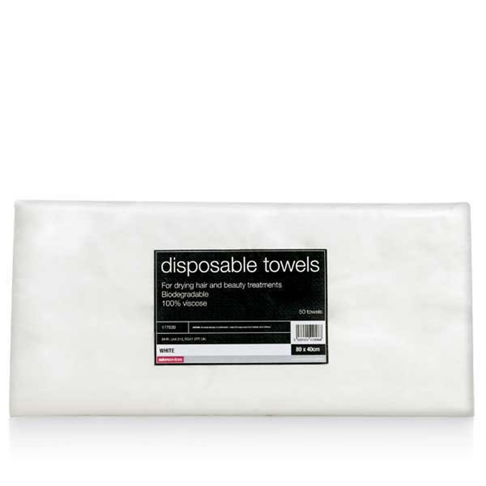 Salon services disposable towels top