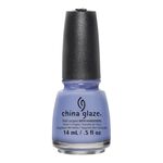 China Glaze Hard-wearing, Chip-Resistant, Oil-Based Nail Lacquer - Secret Peri-Winkle 14ml 