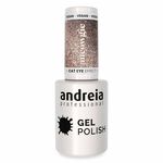 Andreia Professional Cat Eye Effect Gel Polish MC2 - Taupe Magnetic Glitter with Pink Sparkles 10.5ml