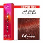 Wella Professionals Color Touch Demi-Permanent Hair Colour - 66/44 Dark Blonde Intensive Red 60ml