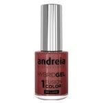 Andreia Professional Hybrid Gel Nail Polish - Fusion Color H62 Coffee Brown, 10.5ml