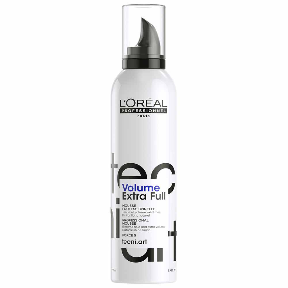 LOreal Professionnel Tecni.Art Full Volume Extra Strong Hold Mousse, 250ml