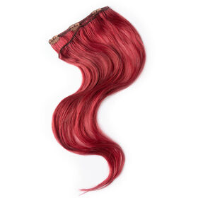 Wildest Dreams Clip In Single Weft Human Hair Extension 18 Inch - 530 Red Riot