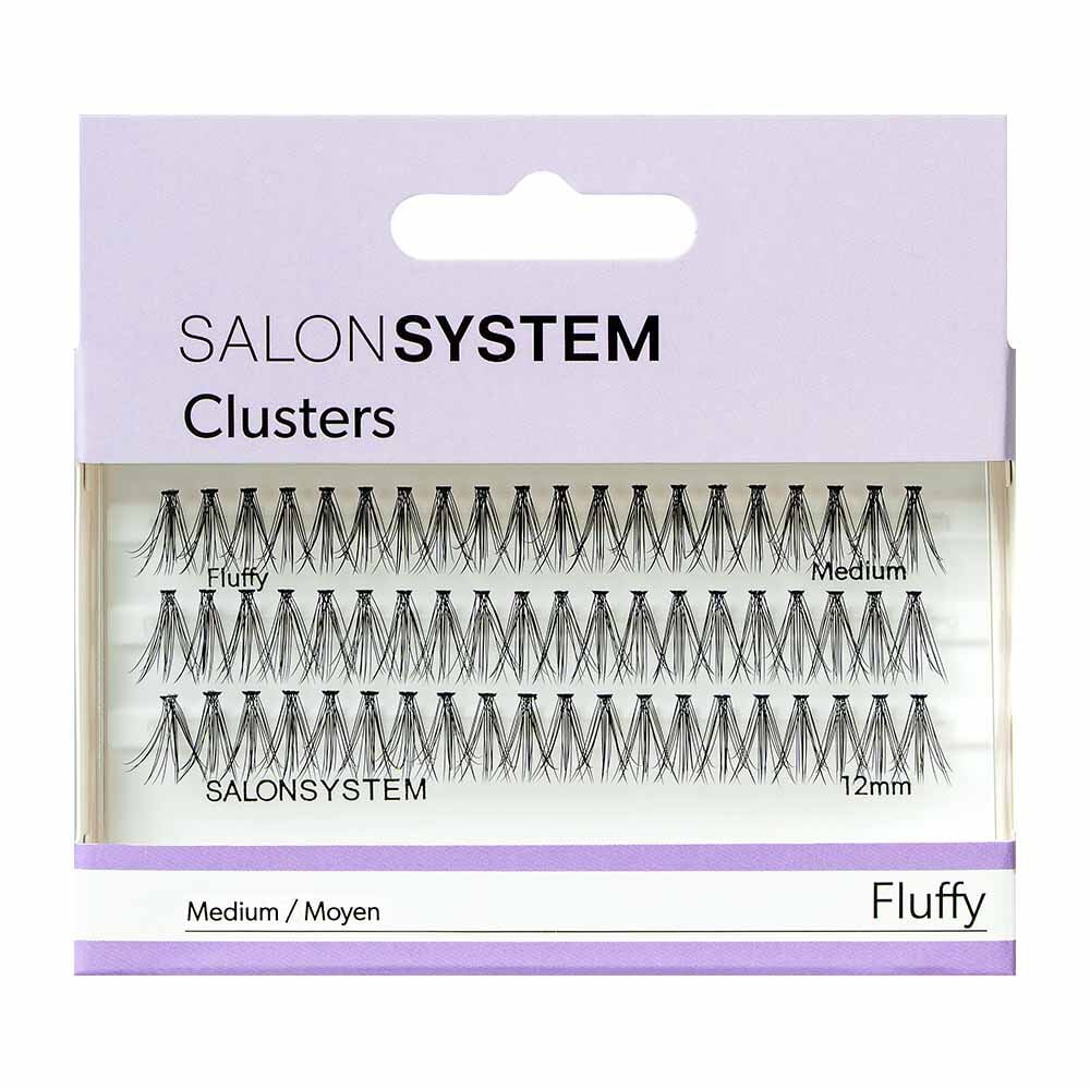 Salon System Individual Lash Clusters Fluffy - Medium