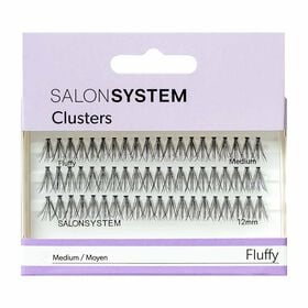Salon System Individual Lash Clusters Fluffy - Medium