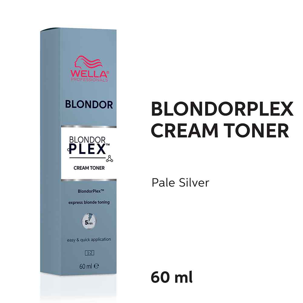 Wella Professionals Blondorplex Cream Toner - 81 Pale Silver 81g