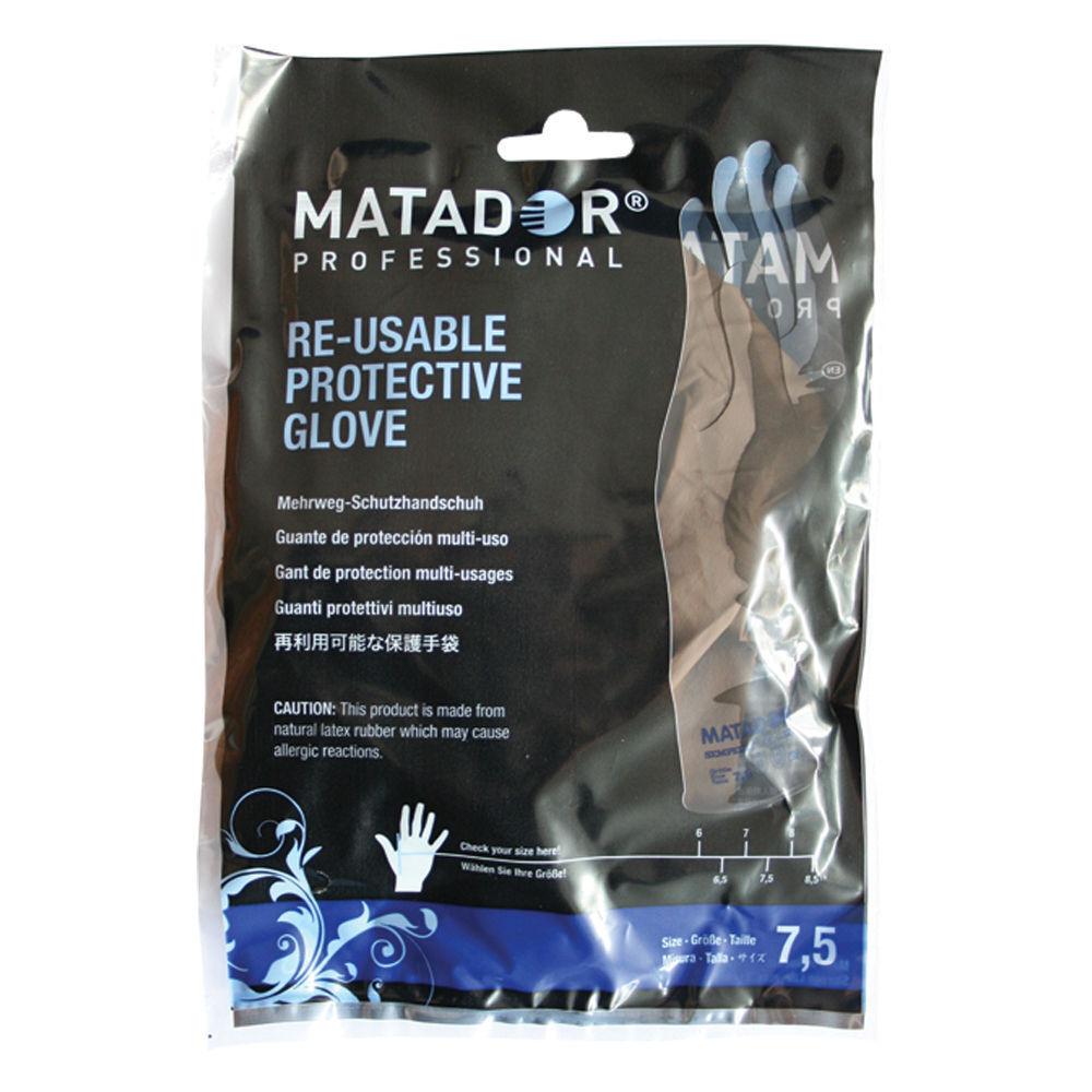 Matador Reusable Protective Gloves, 7.5INS, 1 Pair