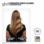 ghd Chronos Curve Classic Tong, Black