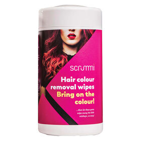 Scrummi Biodegradable Hair Colour Removal Wipes, Pack of 100