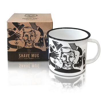Barber Pro Shave Mug - Clip 'n' Snip