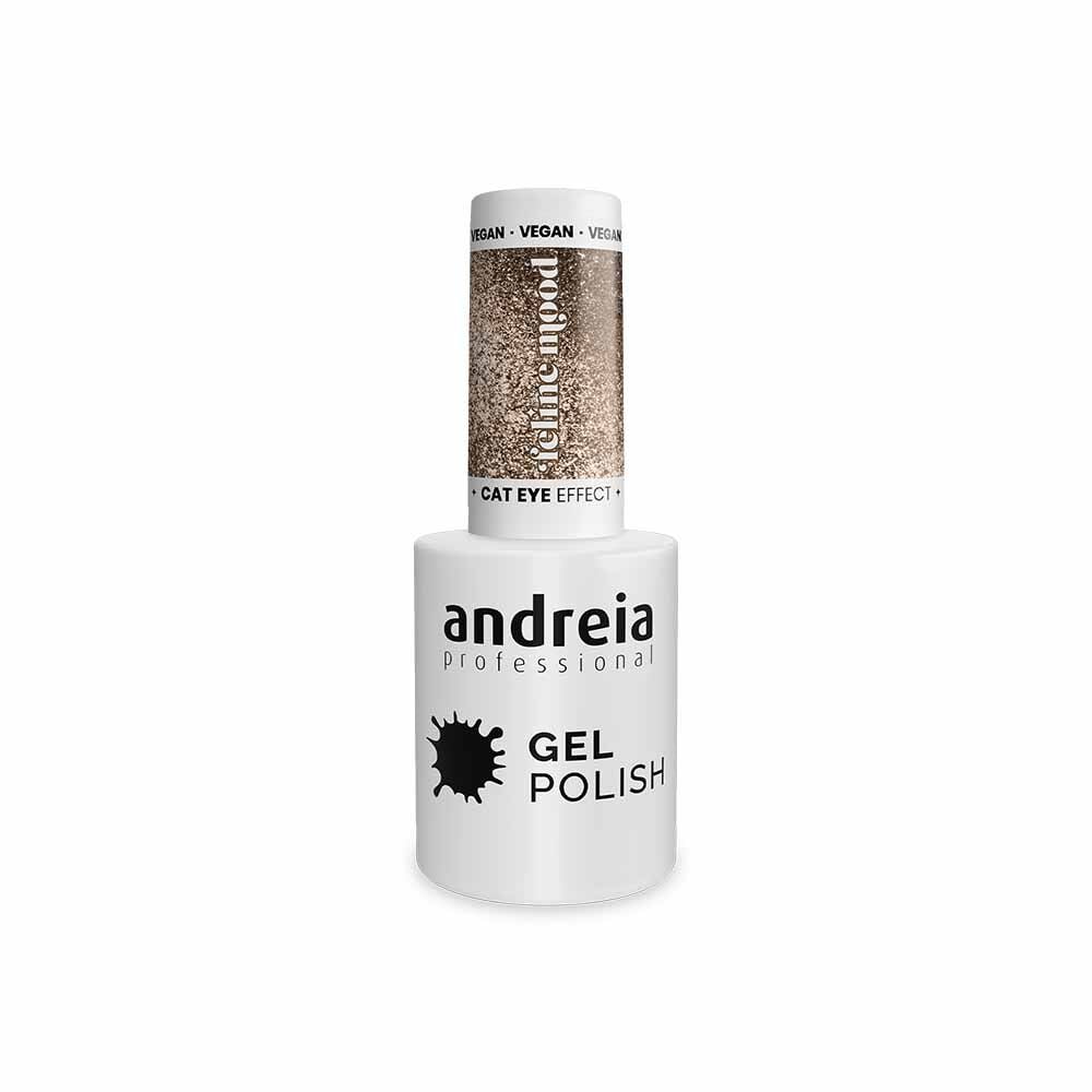 Andreia Professional Cat Eye Effect, Gel Polish FE3 - Golden Aura 10.5ml